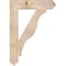 Ekena Millwork Funston Arts & Crafts Smooth Bracket, Douglas Fir, 5 1/2"W x 30"D x 42"H BKT06X30X42FST03SDF - alternate 2
